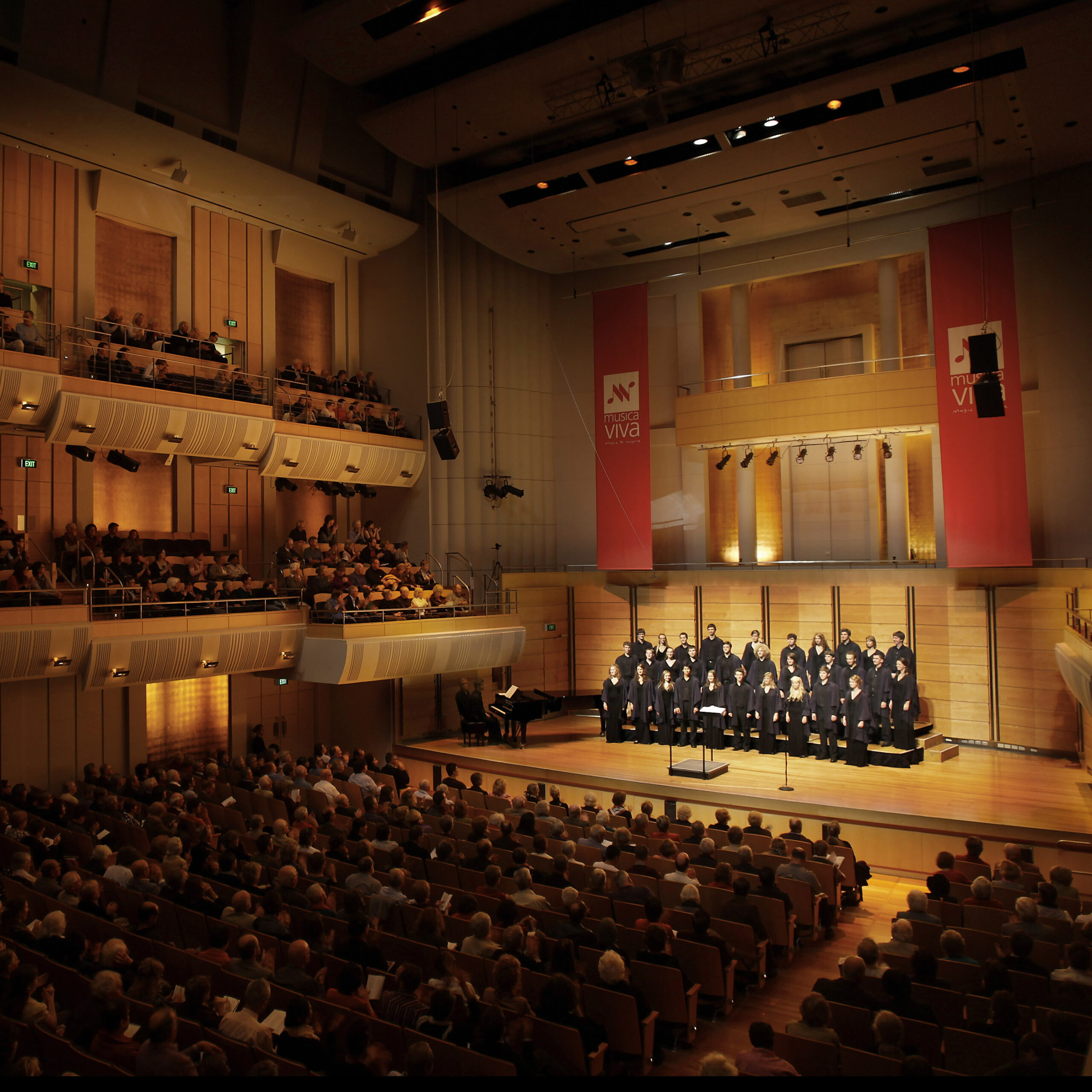 The Choir of Trinity College Cambridge in concert on tour in Australia